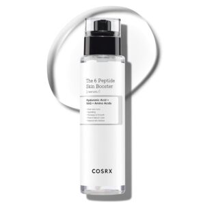 COSRX 6 x Peptide Collagen Booster Toner Serum 150 ml / 5.07 Fl.Oz, Skin Renewal Boosting Facial Essence, Niacinamide & Hyaluronic Acid for All Skin Types, Korean Skincare,...