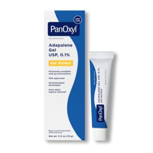 PanOxyl, Adapalene Gel USP, 0.1%, Acne Treatment, 0.5 oz (15 g)