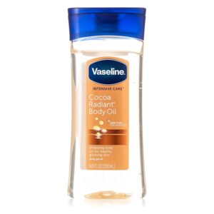 Vaseline Essential Moisture Radiant Kakao-KÃ¶rperÃ¶l mit reiner Kakaobutter, 200 ml